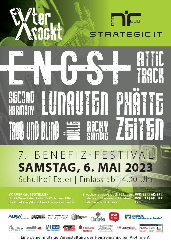 Plakat Exter Rockt 2023